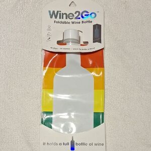 Wine2Go Foldable Wine Bottle